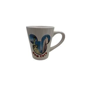 Disney‎ Mickey Mouse Statue Of Liberty Ceramic Mug Coffee Cup New York City NY